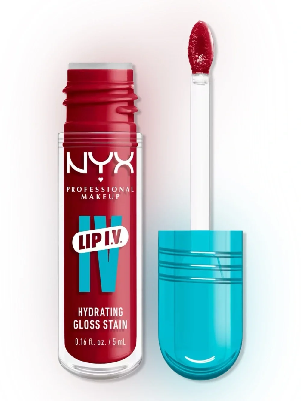 NYX Lip IV Hydrating Gloss Stain - Redy Set Wet, NEW